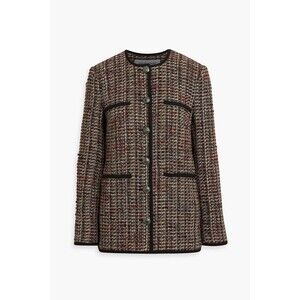 Veronica Beard Watkins Dickey metallic cotton-blend tweed jacket Size 6 NWT $798